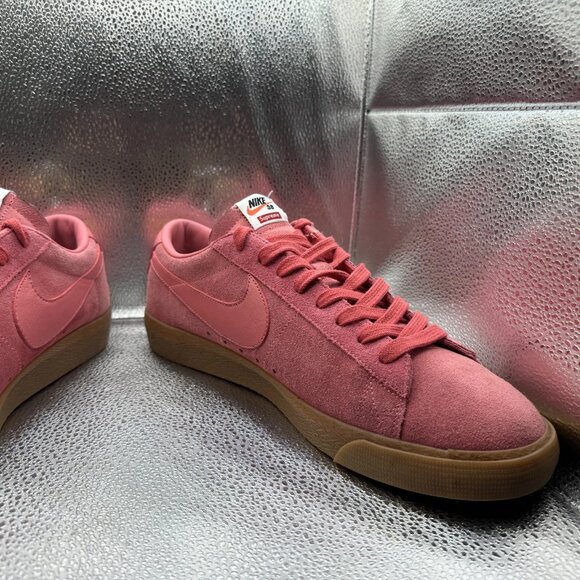 Size 12 Nike SB Blazer Low GT x Supreme 2016 Desert Bloom Mens Shoes 716890-669 - Picture 7 of 13